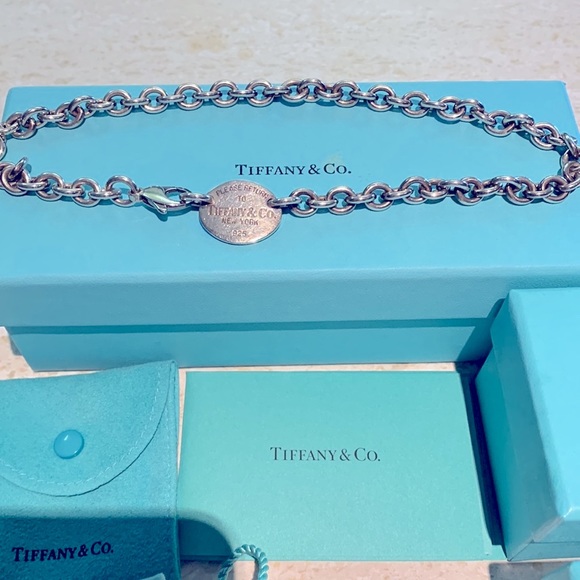 Tiffany & Co.100% selling Authentic SS selling SETS only Necklace & Braceletā¤ļø - Picture 1 of 11